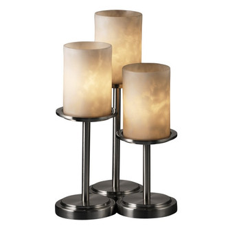 Lamps Table by Justice Designs ( 102 | CLD-8797-10-NCKL-LED3-2100 Clouds ) 