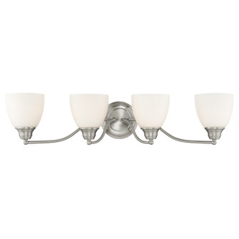 Bathroom Fixtures Four Lights by Livex Lighting ( 107 | 13674-91 Somerville ) 