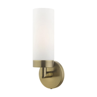 Sconces Single Glass by Livex Lighting ( 107 | 15071-01 Aero ) 