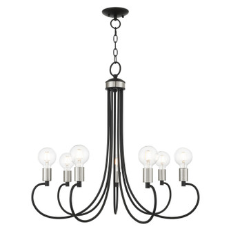 Mid. Chandeliers Candle by Livex Lighting ( 107 | 42927-04 Bari ) 