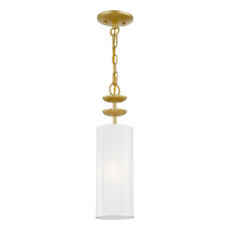 Mini Pendants Drum Shade by Livex Lighting ( 107 | 42981-33 Brookdale ) 