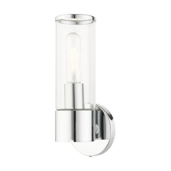 Sconces Single Glass by Livex Lighting ( 107 | 17281-05 Banca ) 