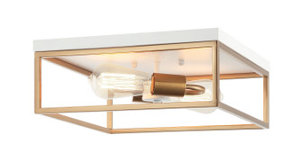 Flush Mounts Cage Style by Matteo Lighting ( 423 | M15542WHAG Clarke ) 
