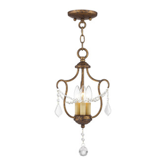 Mini Chandeliers Candle by Livex Lighting ( 107 | 6420-71 Chesterfield ) 