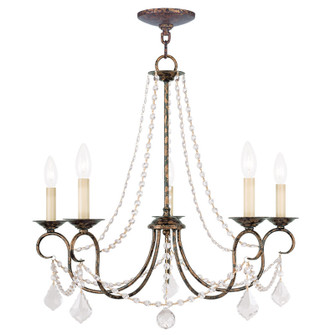 Mid. Chandeliers Candle by Livex Lighting ( 107 | 6515-71 Pennington ) 