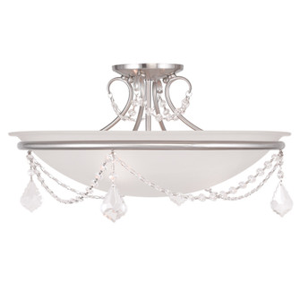 Semi-Flush Mts. Bowl Style by Livex Lighting ( 107 | 6525-91 Chesterfield ) 