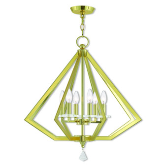 Mid. Chandeliers Candle by Livex Lighting ( 107 | 50666-02 Diamond ) 