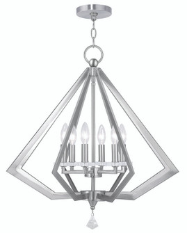Mid. Chandeliers Candle by Livex Lighting ( 107 | 50666-91 Diamond ) 