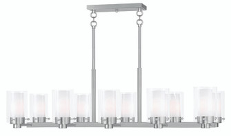 Linear/Island 4 Light + by Livex Lighting ( 107 | 50679-91 Manhattan ) 