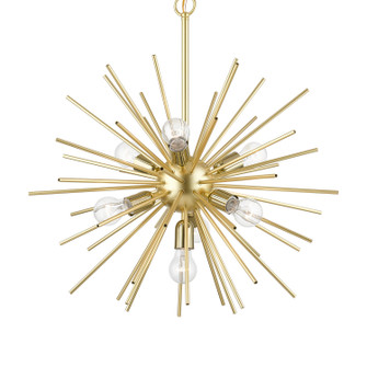 Mid. Chandeliers Starburst by Livex Lighting ( 107 | 46175-33 Tribeca ) 