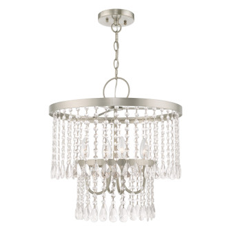Mini Chandeliers Glass Shade by Livex Lighting ( 107 | 51064-91 Elizabeth ) 
