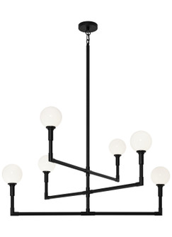 Large Chandeliers Geometric/Linear by Matteo Lighting ( 423 | C64806BKOP Candlestix ) 