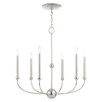 Mid. Chandeliers Candle by Livex Lighting ( 107 | 46316-35 Cortlandt ) 