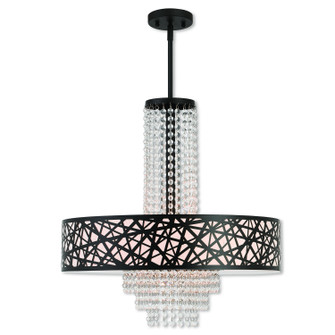 Mid. Chandeliers Drum Shade by Livex Lighting ( 107 | 40666-07 Allendale ) 