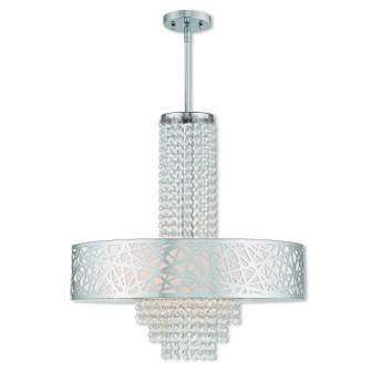 Mid. Chandeliers Drum Shade by Livex Lighting ( 107 | 40767-05 Allendale ) 
