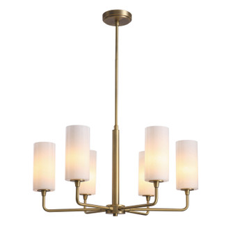 Mid. Chandeliers Glass Up by Kanova & Co. ( 508 | KCH0108-6ANB Ortona ) 