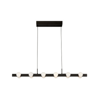 Linear/Island 4 Light + by Kuzco Lighting ( 347 | LP63436-BK Rezz ) 