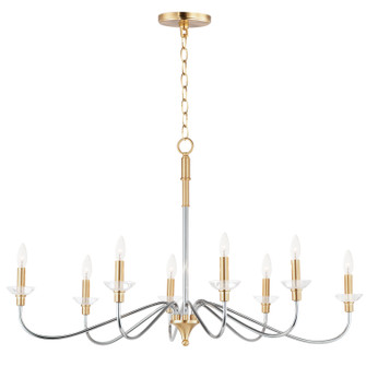 Large Chandeliers Candle by Maxim ( 16 | 25378CLPCSBR Clarion ) 