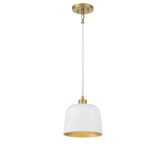 Mini Pendants Metal Shade by Meridian ( 446 | M70118WHNB ) 