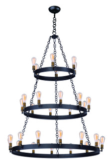 Large Chandeliers Candle by Maxim ( 16 | 26278BKNAB Noble ) 
