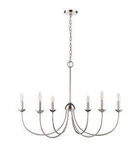 Mid. Chandeliers Candle by Millennium ( 59 | 12406-PN Huxley ) 
