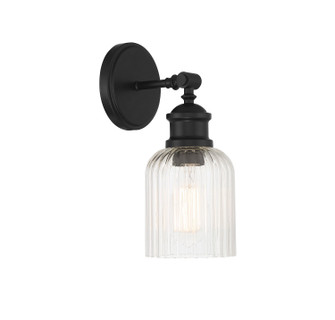 Sconces Single Glass by Meridian ( 446 | M90083MBK ) 