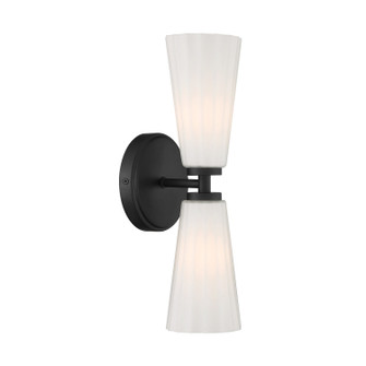 Sconces Double Glass by Meridian ( 446 | M90109MBK ) 