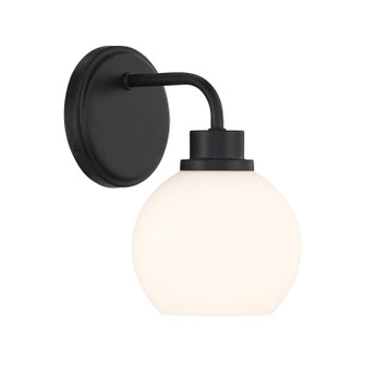 Sconces Single Glass by Meridian ( 446 | M90112MBK ) 