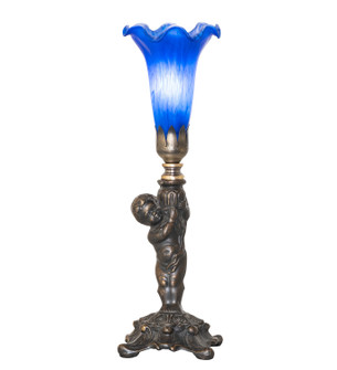 Lamps Table Accent by Meyda Tiffany ( 57 | 273020 Blue Tiffany Pond Lily ) 