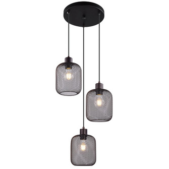 Mini Pendants 3 Light Cluster by Maxilite ( 501 | MX 2613C3-07 Banzai ) 