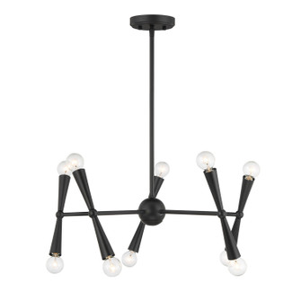 Mid. Chandeliers Candle by Meridian ( 446 | M100128MBK ) 