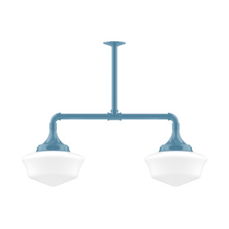 Linear/Island 2 Light Bar by Montclair Light Works ( 518 | MSD021-54-T30 Schoolhouse ) 