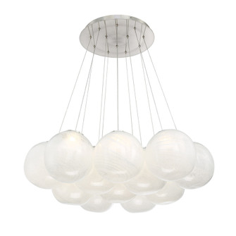 Mid. Chandeliers Glass Down by Modern Forms ( 281 | PD-28812-BN Cosmic ) 