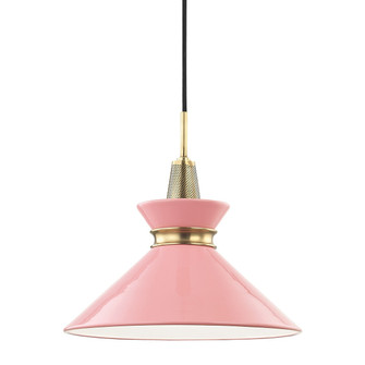 Pendants Metal Shade by Mitzi ( 428 | H251701S-AGB/PK Kiki ) 