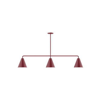 Linear/Island 3 Light Bar by Montclair Light Works ( 518 | MSN420-55 Jynx ) 