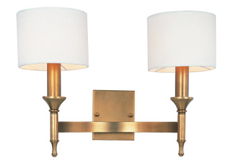 Sconces Double Candle by Maxim ( 16 | 22379OMNAB Fairmont ) 