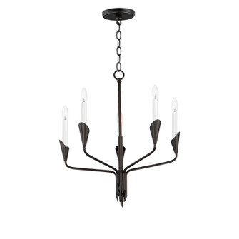 Mid. Chandeliers Candle by Maxim ( 16 | 24345BK Calyx ) 