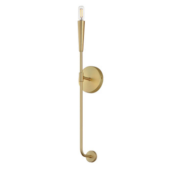 Sconces Single Candle by Maxim ( 16 | 24811SBR Vela ) 