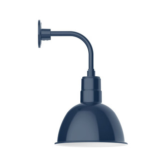 Exterior Wall Mount by Montclair Light Works ( 518 | GNT116-50-G06 Deep Bowl ) 