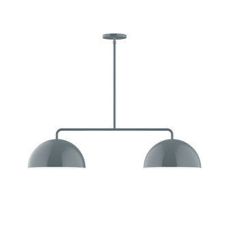 Linear/Island 2 Light Bar by Montclair Light Works ( 518 | MSG432-G15-40 Arcade ) 