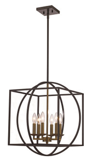 Mid. Chandeliers Candle by Trans Globe Imports ( 110 | 11186 AG-BK ) 