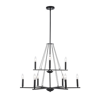 Mid. Chandeliers Candle by Trans Globe Imports ( 110 | 11649 BK Linden ) 
