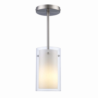 Mini Pendants Glass Down by Trans Globe Imports ( 110 | TPND-1100 BN ) 