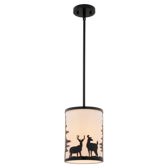 Mini Pendants Drum Shade by Vaxcel ( 63 | P0417 Acadia ) 
