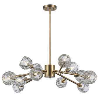 Mid. Chandeliers Starburst by Trans Globe Imports ( 110 | 11669 AG Sequoia ) 