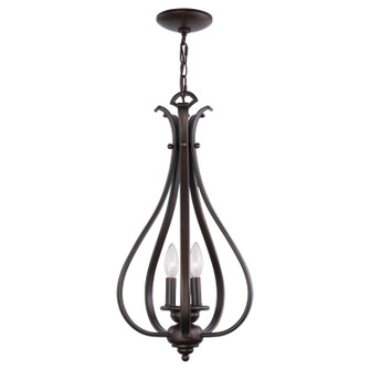 Foyer/Hall Lanterns Open Frame by Vaxcel ( 63 | PD35459RBZ Monrovia ) 