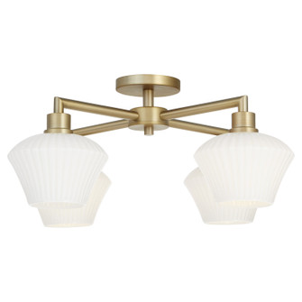 Semi-Flush Mts. Glass Down by Quorum ( 19 | 3221-26-80 Cassini ) 