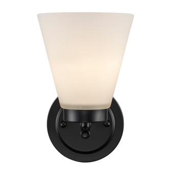 Sconces Single Glass by Trans Globe Imports ( 110 | 71801 BK Fifer ) 