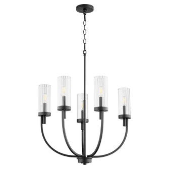 Mid. Chandeliers Glass Up by Quorum ( 19 | 601-5-69 Ladin ) 