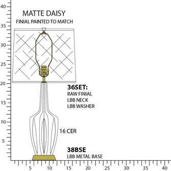 Lamps Table by Robert Abbey ( 165 | MDY38 Emma ) 